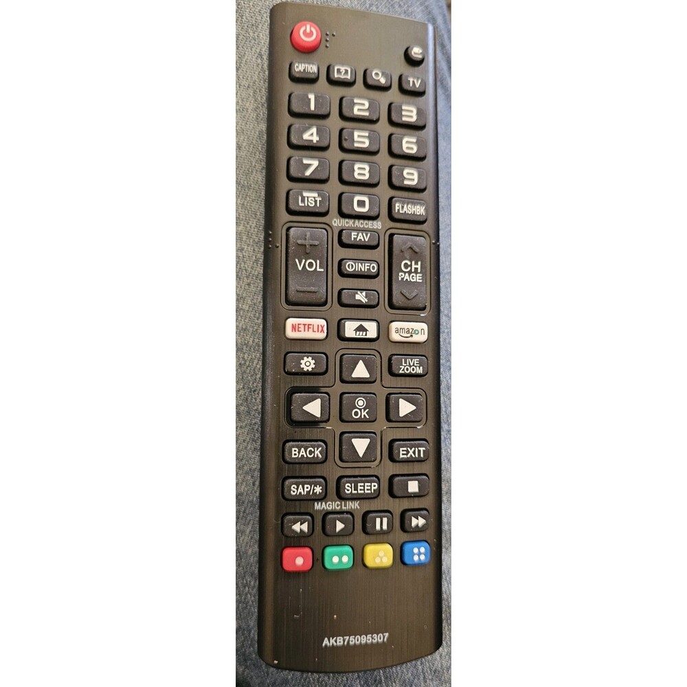 LG AKB75095307 Television Remote Control NO BATTERIES